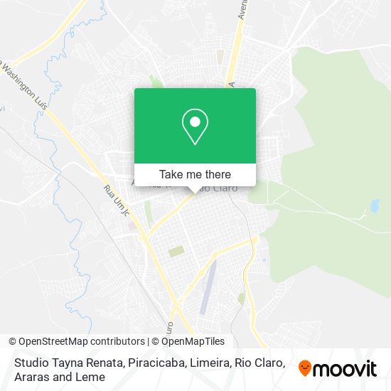 Mapa Studio Tayna Renata