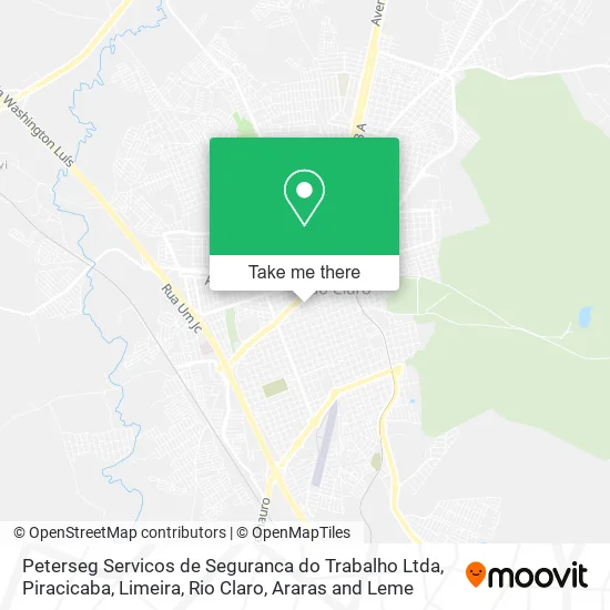 Peterseg Servicos de Seguranca do Trabalho Ltda map