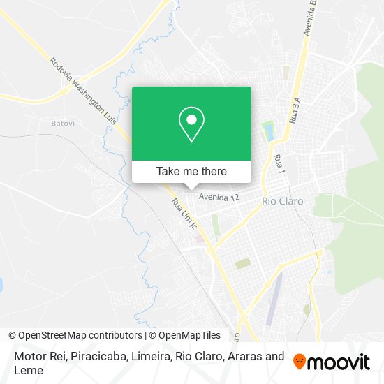 Mapa Motor Rei