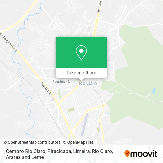 Cempro Rio Claro map