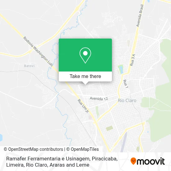 Ramafer Ferramentaria e Usinagem map