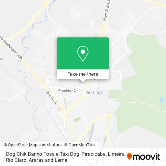 Dog Chik Banho Tosa e Táxi Dog map