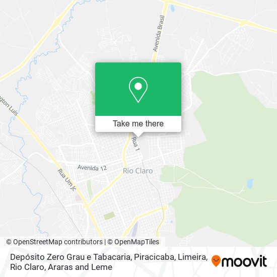 Depósito Zero Grau e Tabacaria map