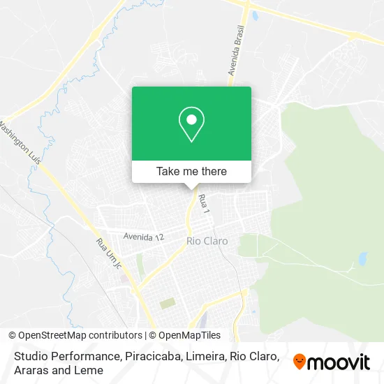 Studio Performance map