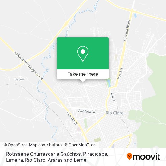 Rotisserie Churrascaria Gaúcho's map