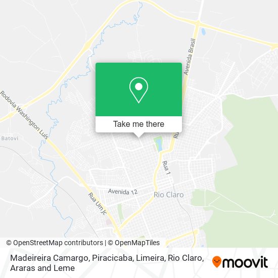 Madeireira Camargo map