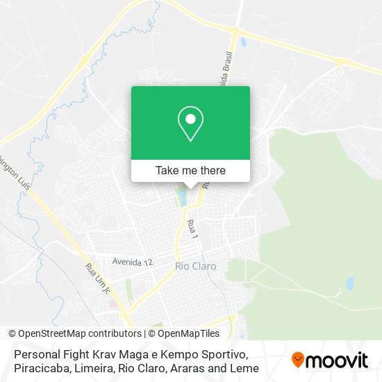 Personal Fight Krav Maga e Kempo Sportivo map