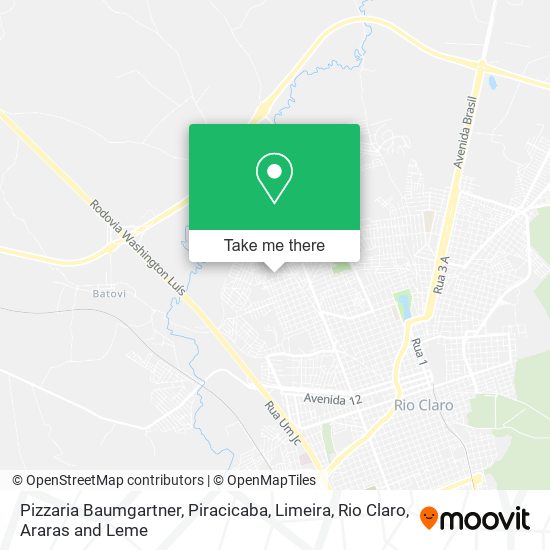 Pizzaria Baumgartner map