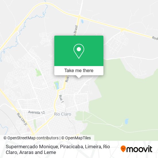 Mapa Supermercado Monique