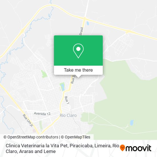 Clinica Veterinaria la Vita Pet map