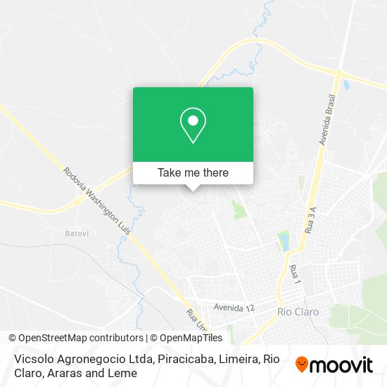 Vicsolo Agronegocio Ltda map