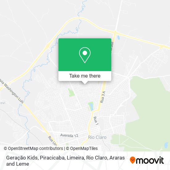 Geração Kids map