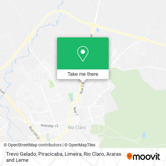 Trevo Gelado map