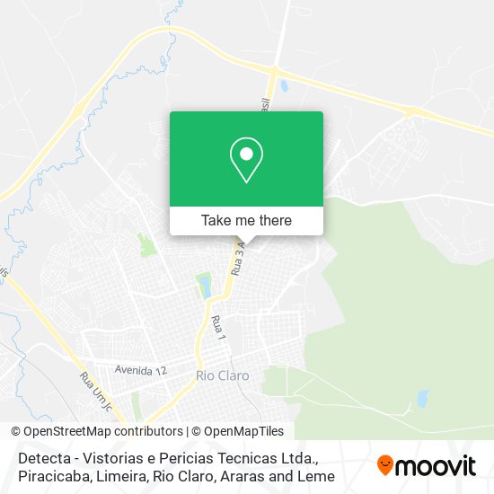 Detecta - Vistorias e Pericias Tecnicas Ltda. map