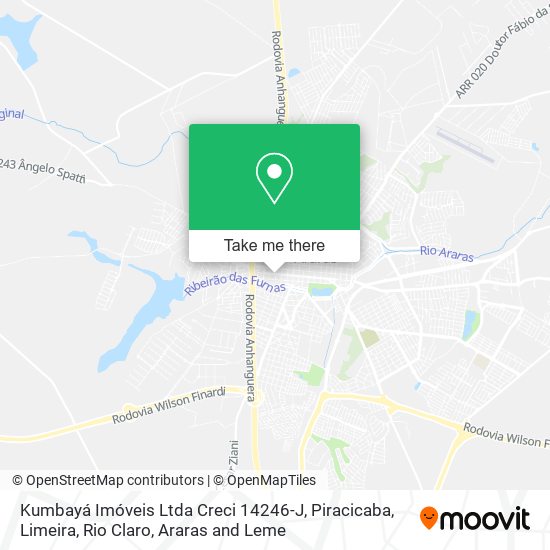Kumbayá Imóveis Ltda Creci 14246-J map