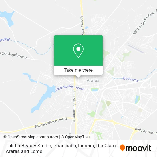 Talitha Beauty Studio map