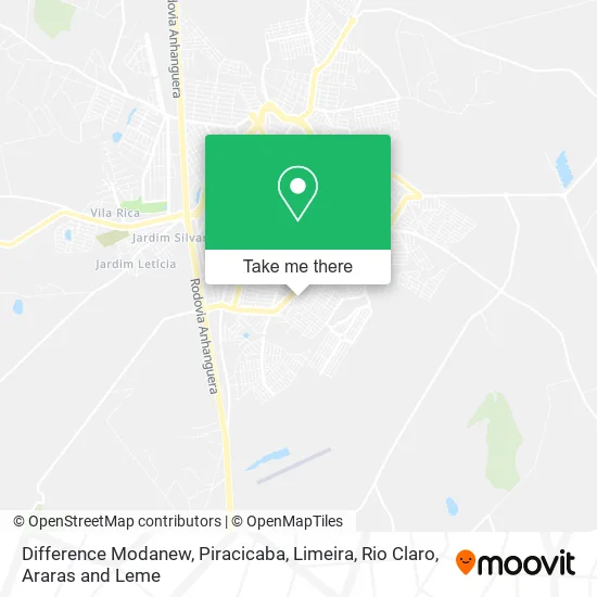 Difference Modanew map