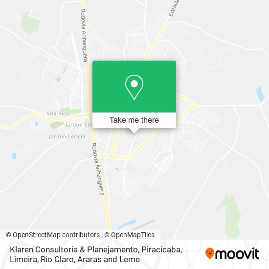 Klaren Consultoria & Planejamento map