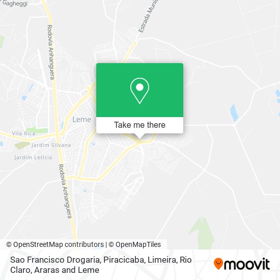 Sao Francisco Drogaria map