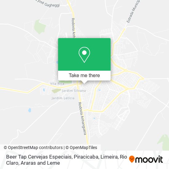 Beer Tap Cervejas Especiais map