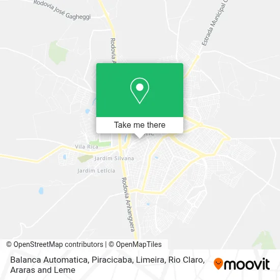 Balanca Automatica map