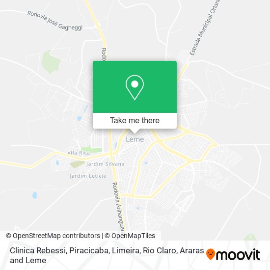 Clinica Rebessi map