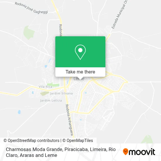 Charmosas Moda Grande map