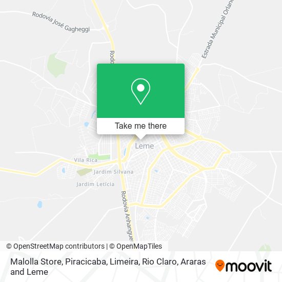 Malolla Store map