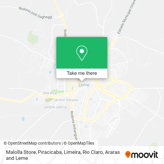 Malolla Store map