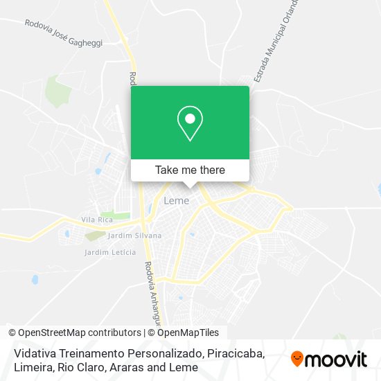 Vidativa Treinamento Personalizado map