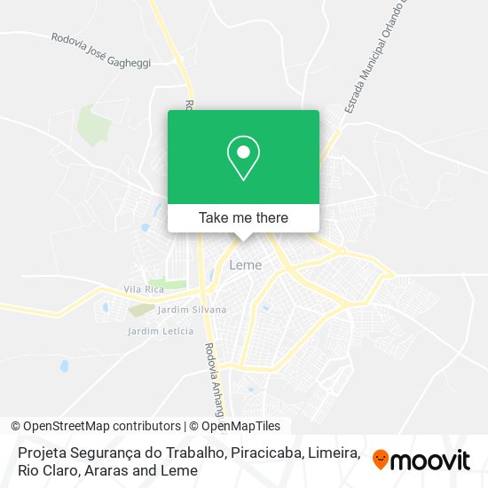 Projeta Segurança do Trabalho map