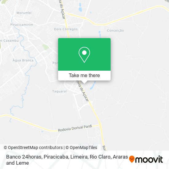 Banco 24horas map