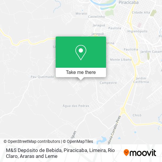 M&S Depósito de Bebida map