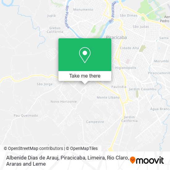 Albenide Dias de Arauj map