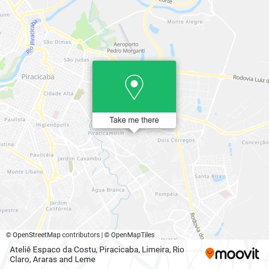 Ateliê Espaco da Costu map