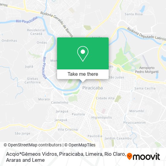 Acqio*Gêmeos Vidros map