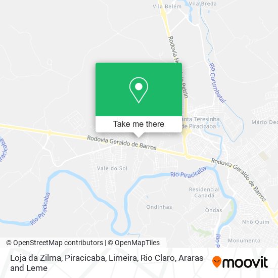 Loja da Zilma map