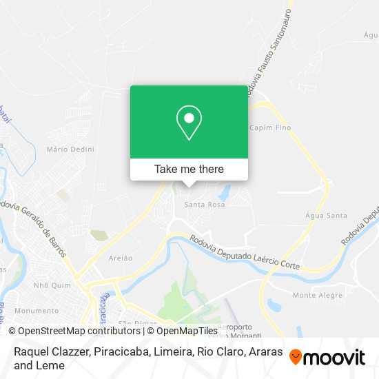 Raquel Clazzer map