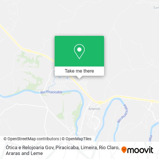 Ótica e Relojoaria Gov map