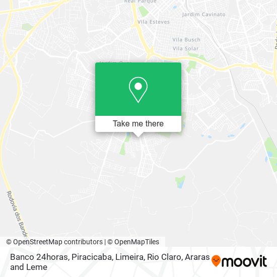 Banco 24horas map