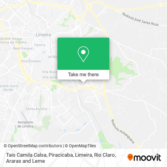 Taís Camila Calsa map