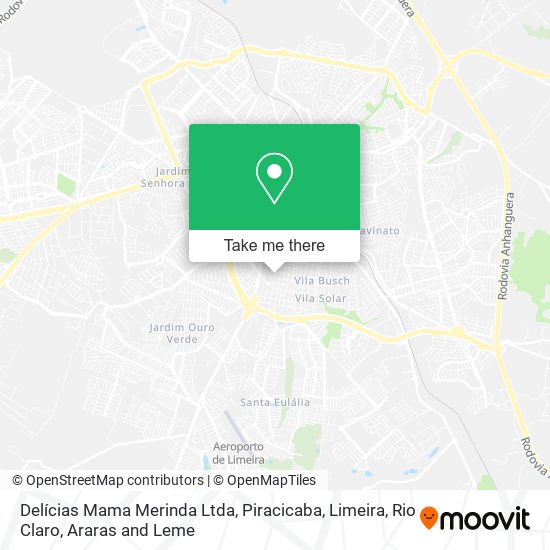 Delícias Mama Merinda Ltda map