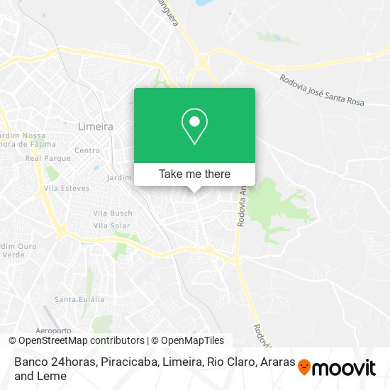 Banco 24horas map