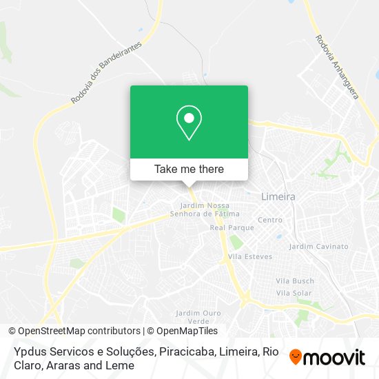 Ypdus Servicos e Soluções map