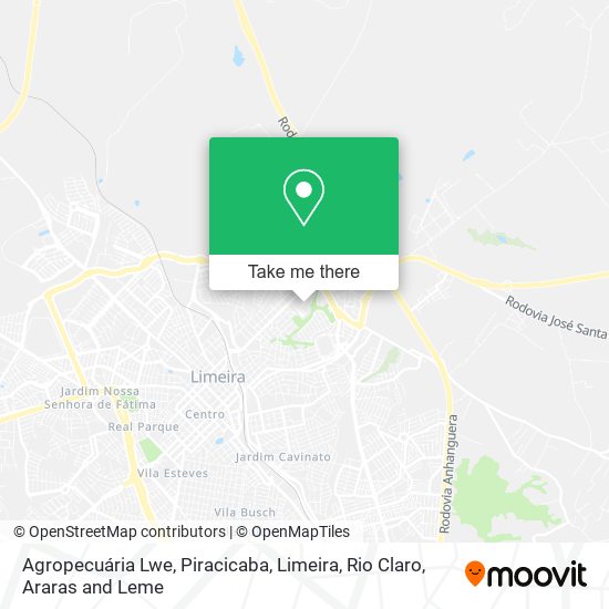 Agropecuária Lwe map