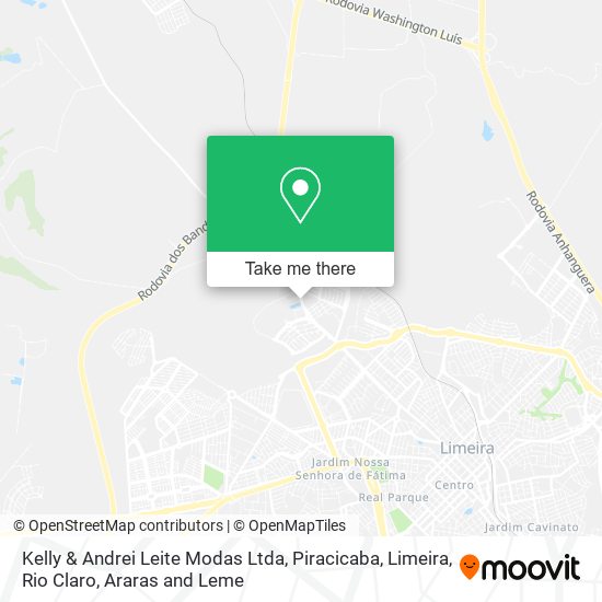 Kelly & Andrei Leite Modas Ltda map