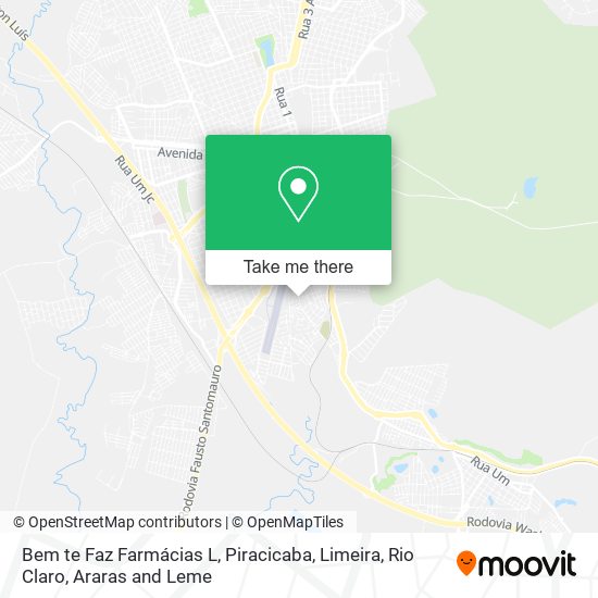 Bem te Faz Farmácias L map