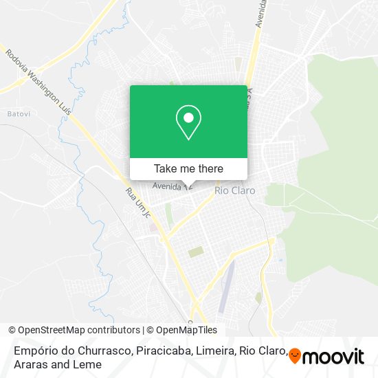 Empório do Churrasco map