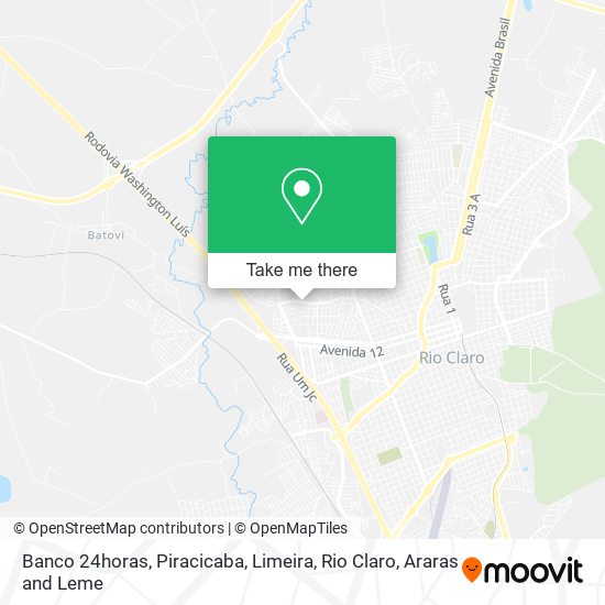 Banco 24horas map