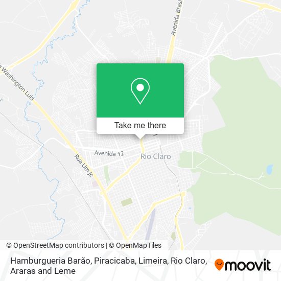 Hamburgueria Barão map